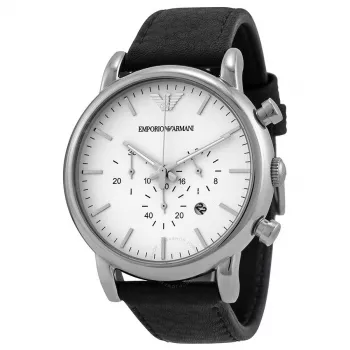 ARMANI AR1807 Orologio cronografo uomo 46mm acciaio inox