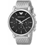 ARMANI AR1811 Orologio uomo analogico al quarzo 41mm acciaio inox quadrante nero