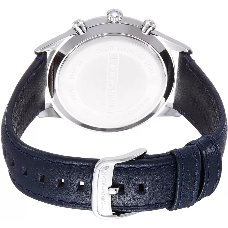 Armani AR1889 Orologio cronografo uomo 42mm acciaio inox quadrante nero