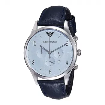 Armani AR1889 Orologio cronografo uomo 42mm acciaio inox quadrante nero