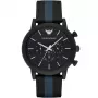 ARMANI AR1948 Orologio da uomo al quarzo cronografo 46mm acciaio inox