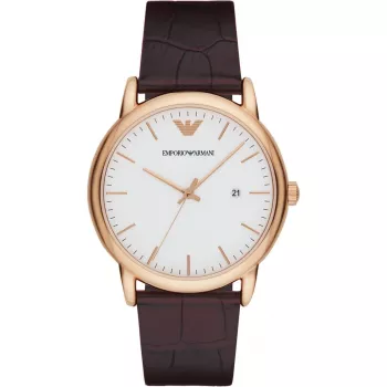 ARMANI AR2502 Orologio da polso al quarzo uomo 43mm acciaio inox quadrante blu