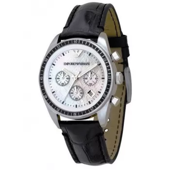 Armani AR5670 orologio donna in ceramica quadrante bianco bracciale bianco