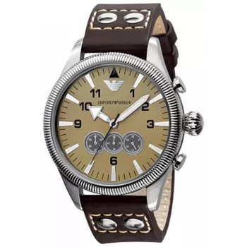 ARMANI AR5837 Cronografo uomo in acciaio inox 44mm