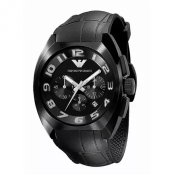 Armani AR5846 Uomo Orologio cronografo analogico al quarzo 46mm acciaio inox color oro rosa