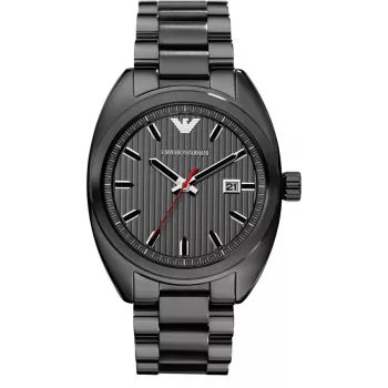 Armani AR5910 Orologio cronografo al quarzo uomo 44mm acciaio inox placcato nero