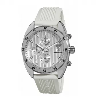 ARMANI AR5929 Orologio cronografo da uomo 43mm acciaio inox nero