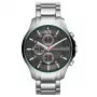 ARMANI EXCHANGE AX2163 Orologio cronografo al quarzo uomo 46mm quadrante nero cinturino in pelle