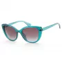 Armani Exchange AX4111SU82908 occhiali da sole donna quadrati grigio trasparente 54mm