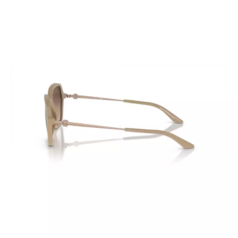 ARMANI EXCHANGE AX4139SU83421 Occhiali da sole unisex quadrati Havana Brown Gradient 52mm