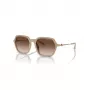 ARMANI EXCHANGE AX4139SU83421 Occhiali da sole unisex quadrati Havana Brown Gradient 52mm