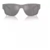 Armani Exchange AX4141SU81806 Occhiali da sole uomo nero opaco grigio scuro 56mm