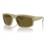 Armani Exchange AX4142SU83487 Occhiali da sole uomo nero opaco grigio 61mm