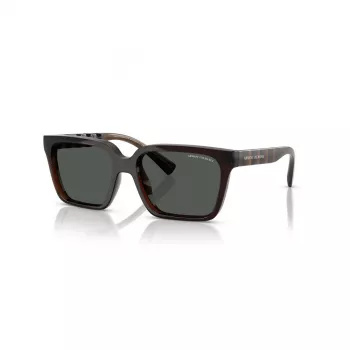 Armani Exchange AX4147S835773 Occhiali da sole unisex Havana montatura lenti marroni 56mm