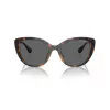 ARMANI EXCHANGE Occhiali da sole donna AX4111SU82138 - montatura grigio trasparente, lenti gradiente grigie, 54/18/140 mm