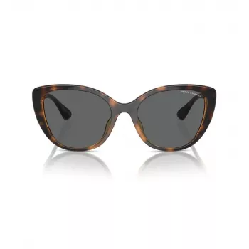 ARMANI EXCHANGE Occhiali da sole donna AX4111SU82138 - montatura grigio trasparente, lenti gradiente grigie, 54/18/140 mm