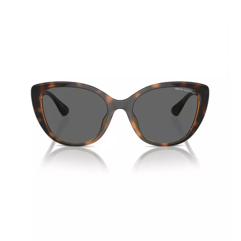 ARMANI EXCHANGE Occhiali da sole donna AX4111SU82138 - montatura grigio trasparente, lenti gradiente grigie, 54/18/140 mm