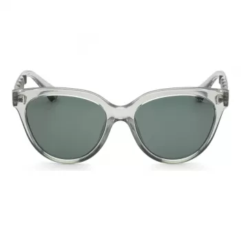 ARMANI EXCHANGE Occhiali da Sole Donna AX4148SU83607 Montatura Quadrata Trasparente Grigio Lenti Grigie 56 mm