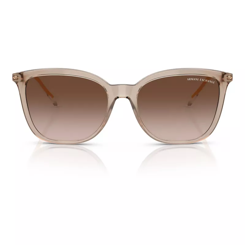 ARMANI EXCHANGE Occhiali da sole donna AX4151S836613 Havana Brown sfumato 55mm