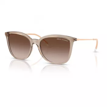 ARMANI EXCHANGE Occhiali da sole donna AX4151S836613 Havana Brown sfumato 55mm