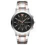 Armani Man AR11165 Orologio cronografo uomo, 43mm acciaio inox quadrante nero