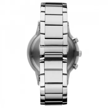 Armani Cronografo uomo AR11164, 43 mm, acciaio inox, quadrante nero