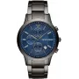 Armani Cronografo uomo orologio da polso AR11215 acciaio inox 43mm quadrante nero