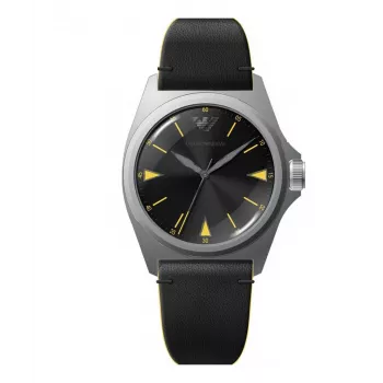Armani Orologio da uomo AR11330 Luigi al quarzo 40mm quadrante blu acciaio inox
