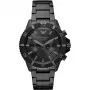 ARMANI Cronografo uomo AR11363 orologio in acciaio inox 43mm quadrante nero