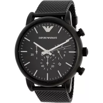 ARMANI Orologio al quarzo uomo Classic AR1968 46mm acciaio inox quadrante blu