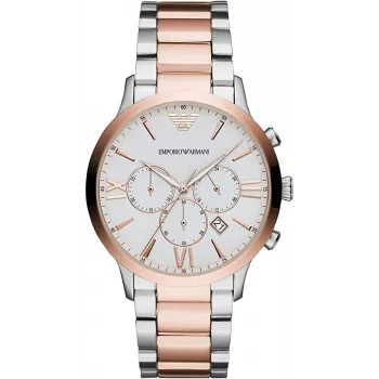 Armani Orologio al quarzo uomo Luigi AR11209 43mm acciaio inox quadrante nero