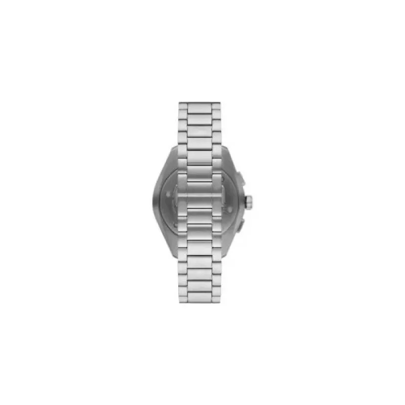 Armani orologio uomo Luigi al quarzo AR11480 40mm quadrante blu maglia in acciaio inox