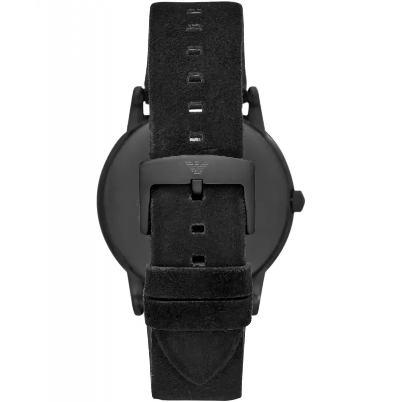 Armani Orologio uomo AR11274 43mm quadrante blu cinturino in pelle blu