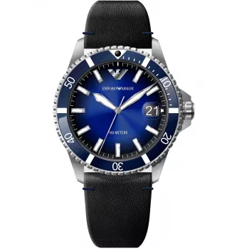 Armani Orologio da uomo AR11516 42mm acciaio inox quarzo cronografo quadrante blu