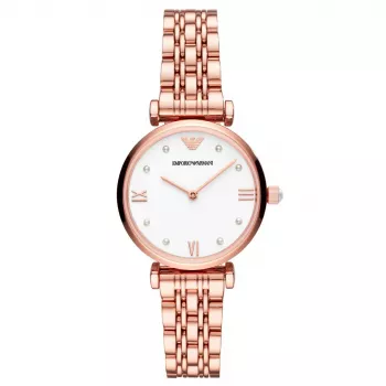 ARMANI Orologio donna AR11267 al quarzo analogico 32mm acciaio inox argento