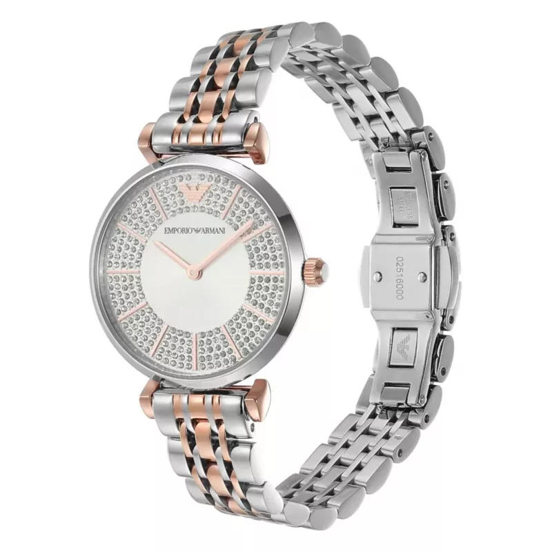 ARMANI Orologio donna AR11537 32mm acciaio inox quadrante argento