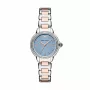 ARMANI orologio da donna AR11597 32mm acciaio inossidabile quadrante argento bracciale a maglia milanese