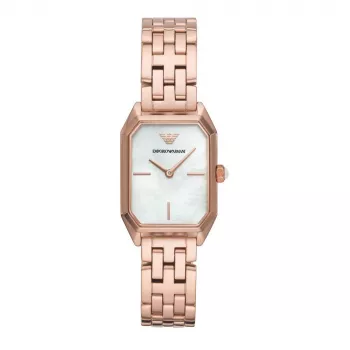 ARMANI Donna Gianni T-Bar Orologio Analogico al Quarzo AR11147