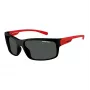 Occhiali da sole uomo ARNETTE AN4242-275887, montatura nero opaco, lenti grigie, 62 mm