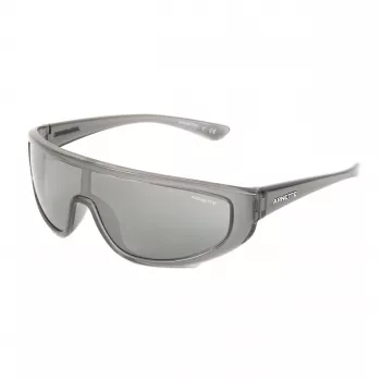 Occhiali da sole unisex ARNETTE AN4264 montatura nero opaco lente specchiata grigio scuro argentato 135mm