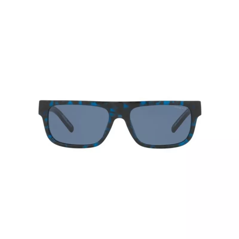 Occhiali da sole uomo ARNETTE AN4278-120280, montatura nero opaco, lenti grigie, 55 mm
