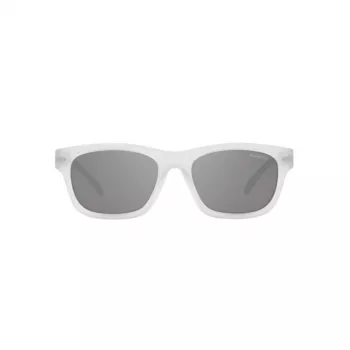 Occhiali da sole ARNETTE AN4284-27616G uomo rettangolari nero opaco grigio specchiato 54/18/145 mm