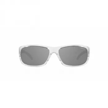 Occhiali da sole ARNETTE AN4290-27556G uomo, montatura nero opaco, lenti grigio specchiato, 63 mm