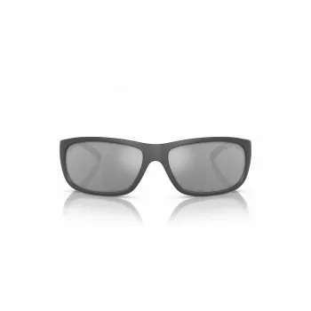ARNETTE AN4290-28706G Occhiali da sole da uomo rettangolari Nero opaco Grigio