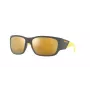 ARNETTE AN4324-28775A Occhiali da sole unisex, montatura nera opaca, lenti grigie, 61 mm