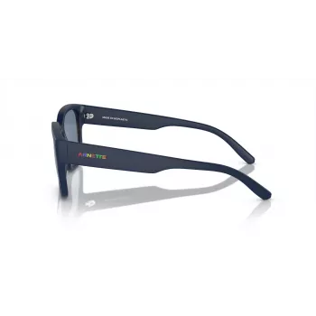 ARNETTE AN432527592V5 Occhiali da sole unisex - Montatura nero opaco, Lenti polarizzate grigio scuro, 54/19/145 mm