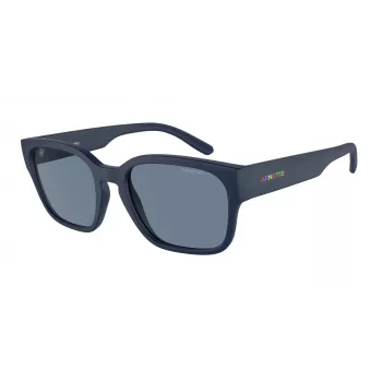 ARNETTE AN432527592V5 Occhiali da sole unisex - Montatura nero opaco, Lenti polarizzate grigio scuro, 54/19/145 mm