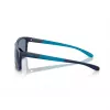 ARNETTE AN4328U27622V Occhiali da sole uomo nero opaco grigio scuro argento specchiato 58mm