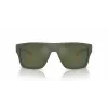 ARNETTE AN4330-28546R uomo occhiali da sole polarizzati, nero opaco, lenti grigie, 63 mm