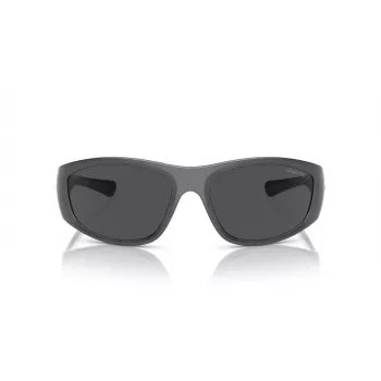 ARNETTE AN4331-291787 occhiali da sole uomo nero opaco grigio scuro 64 mm